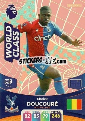 Sticker Chieck Doucouré - English Premier League 2023-2024. Adrenalyn XL - Panini