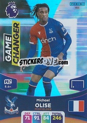Sticker Michael Olise - English Premier League 2023-2024. Adrenalyn XL n. 455 - Panini