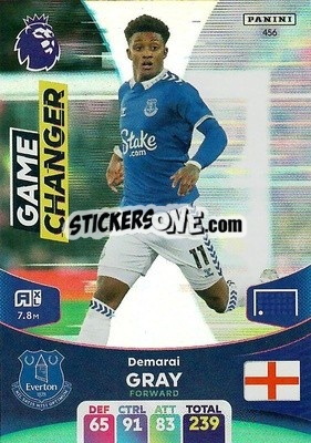 Sticker Demarai Gray - English Premier League 2023-2024. Adrenalyn XL n. 456 - Panini