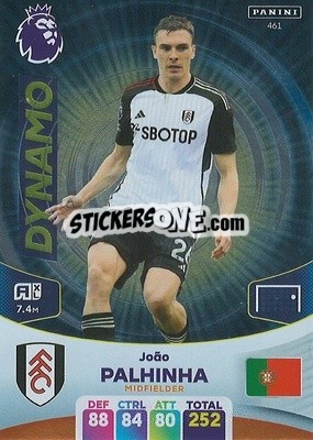 Figurina João Palhinha - English Premier League 2023-2024. Adrenalyn XL - Panini