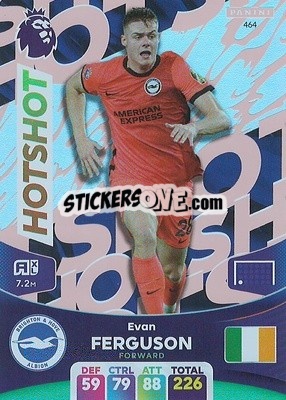 Sticker Evan Ferguson - English Premier League 2023-2024. Adrenalyn XL - Panini