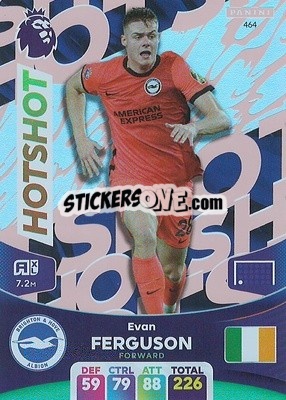 Sticker Evan Ferguson - English Premier League 2023-2024. Adrenalyn XL n. 464 - Panini