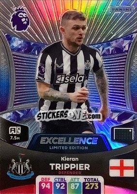 Sticker Kieran Trippier - English Premier League 2023-2024. Adrenalyn XL n. E-KT - Panini