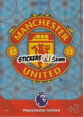 Sticker Club Crest Manchester United - English Premier League 2023-2024. Adrenalyn XL - Panini