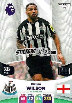 Sticker Callum Wilson - English Premier League 2023-2024. Adrenalyn XL - Panini