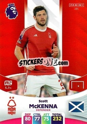 Cromo Scott McKenna - English Premier League 2023-2024. Adrenalyn XL - Panini