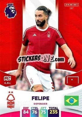 Sticker Felipe - English Premier League 2023-2024. Adrenalyn XL - Panini