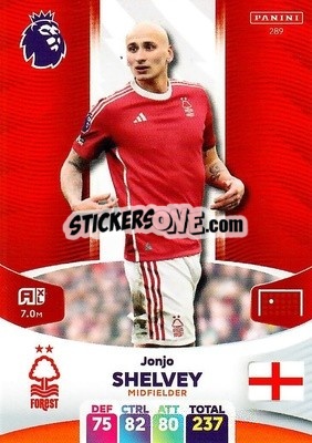 Sticker Jonjo Shelvey - English Premier League 2023-2024. Adrenalyn XL - Panini