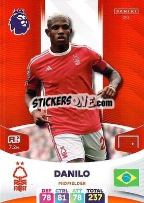 Figurina Danilo - English Premier League 2023-2024. Adrenalyn XL - Panini