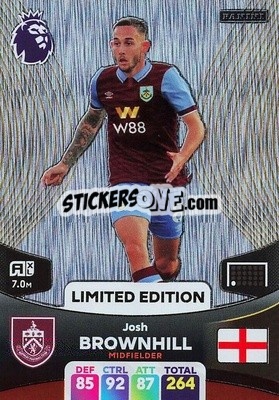 Sticker Josh Brownhill - English Premier League 2023-2024. Adrenalyn XL n. LE-JBH - Panini