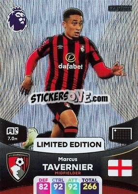 Figurina Marcus Tavernier - English Premier League 2023-2024. Adrenalyn XL - Panini