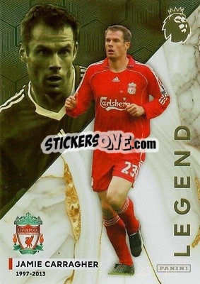 Cromo Jamie Carragher - English Premier League 2023-2024. Adrenalyn XL - Panini