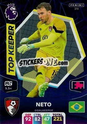 Sticker Neto - English Premier League 2023-2024. Adrenalyn XL - Panini