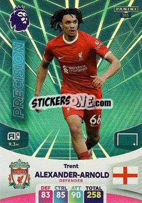 Sticker Trent Alexander-Arnold - English Premier League 2023-2024. Adrenalyn XL - Panini