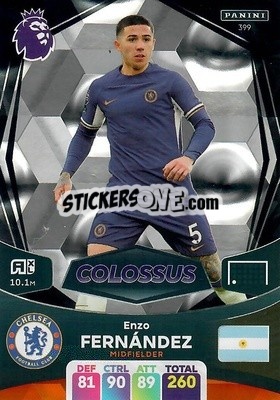 Sticker Enzo Fernández - English Premier League 2023-2024. Adrenalyn XL - Panini