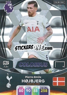 Sticker Pierre-Emile Højbjerg - English Premier League 2023-2024. Adrenalyn XL - Panini