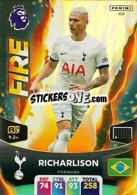 Sticker Richarlison - English Premier League 2023-2024. Adrenalyn XL n. 409 - Panini