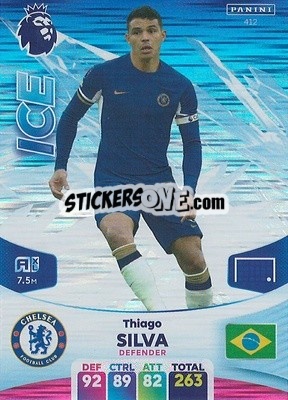 Cromo Thiago Silva - English Premier League 2023-2024. Adrenalyn XL - Panini