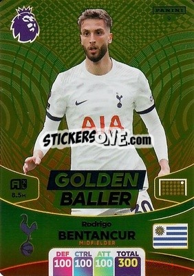 Sticker Rodrigo Bentancur - English Premier League 2023-2024. Adrenalyn XL - Panini