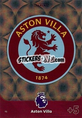 Cromo Club Crest Aston Villa