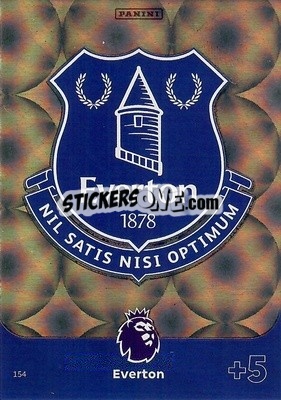 Sticker Club Crest Everton - English Premier League 2023-2024. Adrenalyn XL - Panini