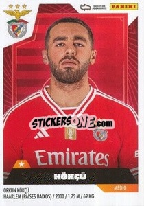 Sticker Orkun Kökçü - Futebol 2023-2024
 n. 50 - Panini