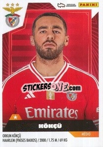 Sticker Orkun Kökçü - Futebol 2023-2024
 - Panini