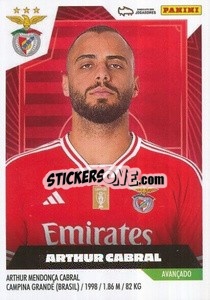 Sticker Arthur Cabral - Futebol 2023-2024
 n. 55 - Panini