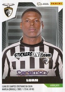 Sticker Luan - Futebol 2023-2024
 n. 263 - Panini