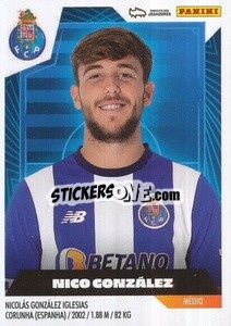 Sticker Nico González - Futebol 2023-2024
 n. 278 - Panini