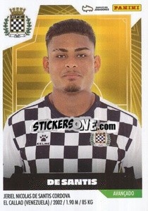 Cromo Jeriel de Santis - Futebol 2023-2024
 - Panini