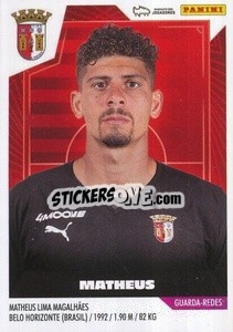 Sticker Matheus - Futebol 2023-2024
 - Panini
