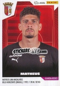 Cromo Matheus - Futebol 2023-2024
 n. 77 - Panini