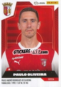 Sticker Paulo Oliveira - Futebol 2023-2024
 n. 80 - Panini