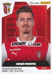 Sticker José Fonte - Futebol 2023-2024
 n. 82 - Panini