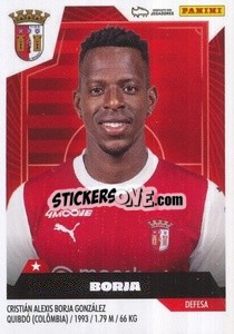 Cromo Cristián Borja - Futebol 2023-2024
 n. 84 - Panini