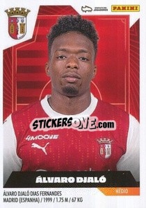 Sticker Álvaro Djaló - Futebol 2023-2024
 - Panini