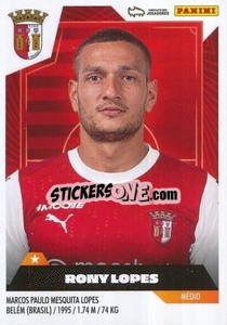 Sticker Rony Lopes - Futebol 2023-2024
 - Panini
