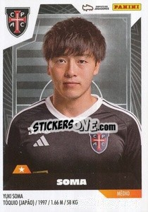 Sticker Yuki Soma - Futebol 2023-2024
 - Panini