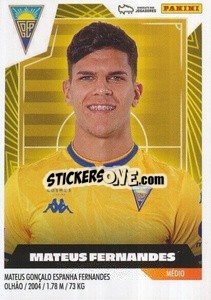 Cromo Mateus Fernandes - Futebol 2023-2024
 - Panini