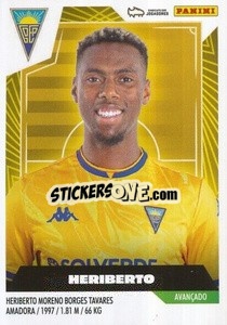 Sticker Heriberto Tavares - Futebol 2023-2024
 n. 149 - Panini