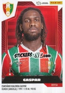 Sticker Kialonda Gaspar - Futebol 2023-2024
 n. 159 - Panini