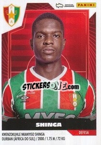 Figurina Kwenzokuhle Nkanyiso Shinga - Futebol 2023-2024
 n. 160 - Panini