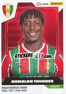 Figurina Ronaldo Tavares - Futebol 2023-2024
 n. 168 - Panini