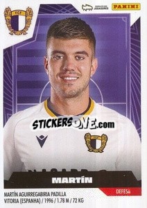 Sticker Martín Aguirregabiria - Futebol 2023-2024
 - Panini