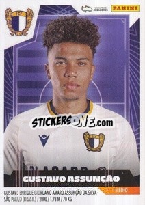 Sticker Gustavo Assunção - Futebol 2023-2024
 n. 180 - Panini