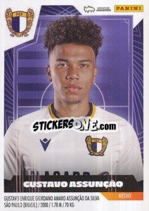 Sticker Gustavo Assunção - Futebol 2023-2024
 - Panini