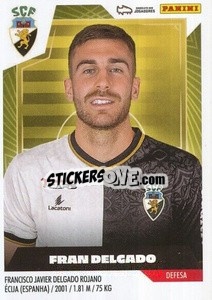 Cromo Fran Delgado - Futebol 2023-2024
 - Panini