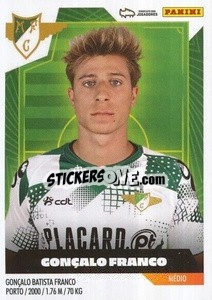 Sticker Gonçalo Franco - Futebol 2023-2024
 - Panini