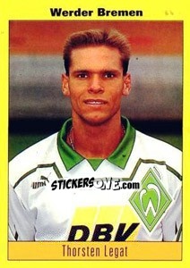 Cromo Thorsten Legat - German Football Bundesliga 1993-1994 - Panini